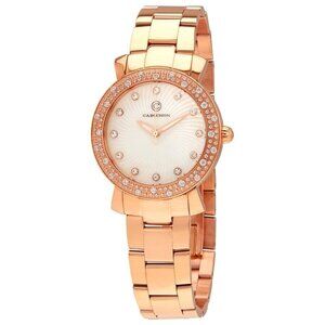 NWT Cabochon Fashion Ladies Quartz Steel Authentic Watch